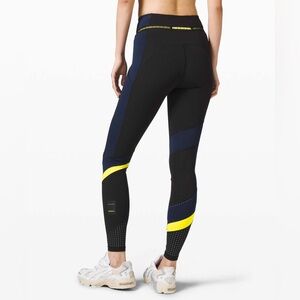 Lululemon + Roksanda Break New Ground Tights in Black & Navy, size 4